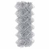 vidaXL Chain Link Fence Silver 984.3" x 15.7" Galvanized steel