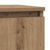 vidaXL Sideboard Artisan oak Engineered wood Medium Sideboard