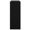 vidaXL Wall Mounted Cabinets 2 pcs Black oak 27.36 x 13.39 x 35.43 in