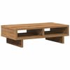 vidaXL Monitor Stand Artisian Oak 19.7x10.6x5.9" Engineered Wood
