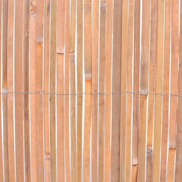 vidaXL Bamboo Fence 39.4"x157.5"