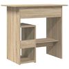 vidaXL Desk Sonoma oak Engineered wood Compact Sleek Desk