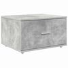 vidaXL Desk Concrete Grey 51.77 x 19.69 x 41.93 in Engineered Wood
