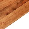 vidaXL Table Top Natural Wood Solid Acacia wood 31.5in x 31.5in Durable