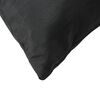 vidaXL Sofa Cushion Set of 4 Black 100% polyester 15.7 x 15.7 in