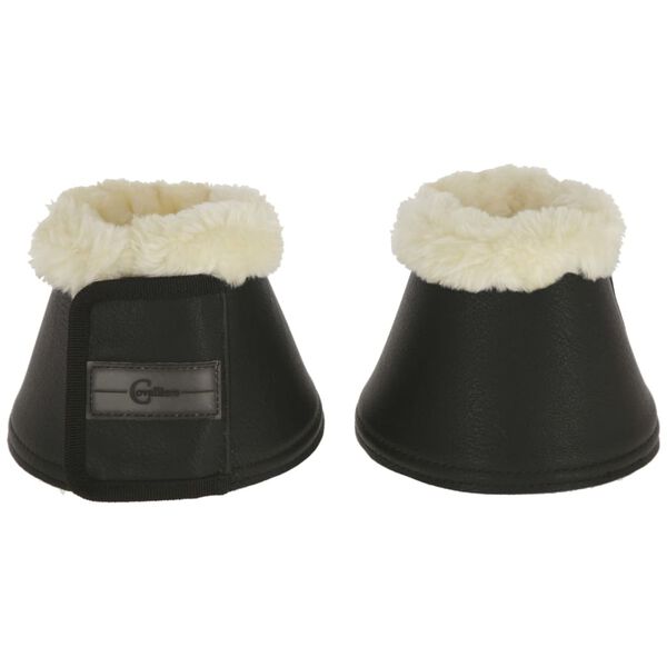 Covalliero Horse Boot Black Synthetic Leather M Horse Boot Cone-shaped