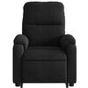 vidaXL Electric Stand Up Massage Recliner Chair Black