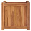 vidaXL Raised Bed Natural teak Fine sanded teak wood with water-based finish
