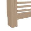 vidaXL Radiator Cover 67.7"x7.5"x32.1" MDF