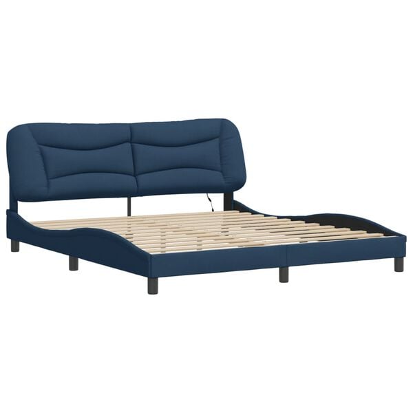 vidaXL Bed Frame Blue