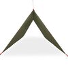 vidaXL Camping Tarp Olive Green 199.2x120.5" Waterproof
