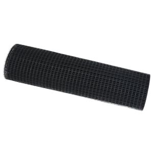 vidaXL Welded Wire Fence Gray 0.4 x 25 m Steel