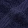 vidaXL Guest Towel Set of 4 Navy blue 100% cotton 11.8 x 19.7 in