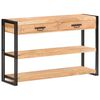 vidaXL Sideboard 47.2"x11.8"x29.5" Solid Acacia Wood