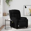 vidaXL Electric Massage Recliner Chair Black