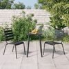 vidaXL Garden Dining Set Anthracite