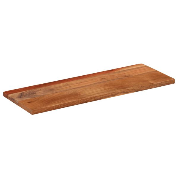 vidaXL Table Top 27.6"x11.8"x1.5" Rectangular Solid Wood Acacia
