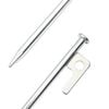 vidaXL Tent Pegs 24 pcs 7.9 " 0.35 " Galvanised Steel