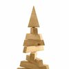 vidaXL Christmas Trees with Stand Brown 47.2" Solid pine wood