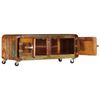 vidaXL Coffee Table Multicolored Solid Reclaimed Wood Medium
