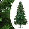 vidaXL Christmas Tree Green Polyethylene, Steel, Plastic 59.1 in