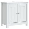 vidaXL Bathroom Furniture Set White