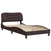 vidaXL Bed Frame Dark brown