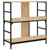 vidaXL Bookshelf Sonoma Oak Engineered wood Medium Bookshelf