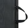 vidaXL Retractable Pet Gate Black 46.3"x49.2"