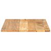 vidaXL Table Top 31.5"x31.5"x1.5" Square Solid Wood Mango