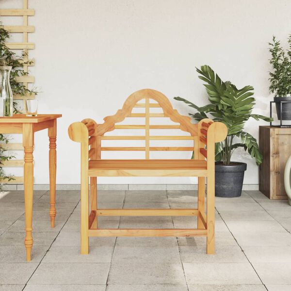 vidaXL Garden Chair Natural Teak Solid Teak Wood Medium Durable