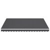 vidaXL Replacement Fabric for Awning Anthracite 14.8'x11.5'