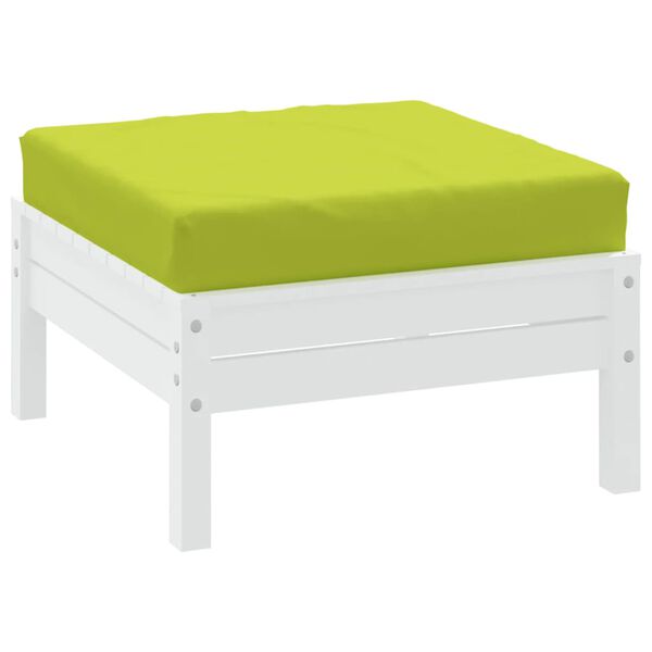 vidaXL Pallet Cushion Bright Green Oxford fabric (100% polyester)