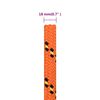 vidaXL Boat Rope Orange 0.71 " 164.0 ' Polypropylene