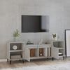 vidaXL TV Cabinet Concrete Gray Engineered wood, metal Large TV Cabinet