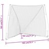 vidaXL Portable Baseball Net Orange&Black 183x182x72.0 " Steel&Polyester