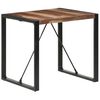 vidaXL Dining Table Natural Wood Solid acacia wood, Rubberwood