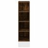 vidaXL Bottom Cabinet Smoked Oak Engineered Wood Standard