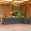 vidaXL Garden Lounge Set Grey