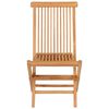 vidaXL Garden Dining Set Warm brown Teak wood Large Foldable