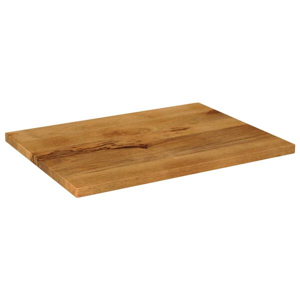vidaXL Table Top 27.6"x23.6"x1.5" Rectangular Solid Wood Mango