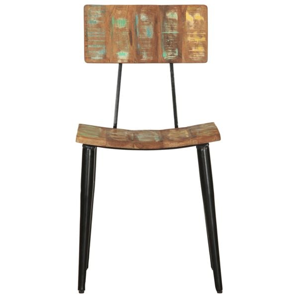 vidaXL Dining Chair Set of 2 Multicolors