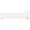 vidaXL Bed Drawer White Solid pine wood 35.4 x 22.4 x 7.1 in Bed Drawer