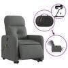 vidaXL Electric Stand Up Massage Recliner Chair Dark Gray