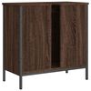 vidaXL Bathroom Sink Cabinet Brown Oak Engineered Wood Medium