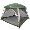 vidaXL Family Tent Cabin 6-Person Green Waterproof
