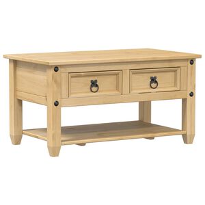 vidaXL Coffee Table Honey