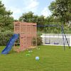vidaXL Outdoor Playset Wooden, Blue Sturdy Douglas wood, Polypropylene (PP)