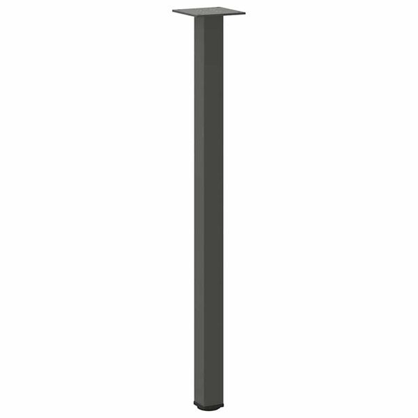 vidaXL Coffee Table Leg Anthracite Powder-coated Steel Adjustable