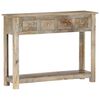 vidaXL Console Table 39.4"x11.8"x29.9" Solid Mango Wood